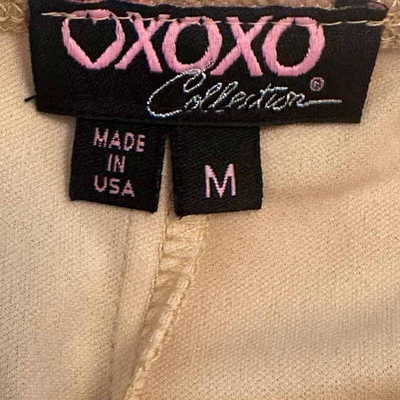 NWT XOXO Gold evening dress Size Medium - Picture 10 of 11